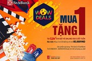 SeABank triển khai chương trình ưu đãi “Wow Deals! Mua Sắm Bất Tận” SeABank triển khai chương trình ưu đãi “Wow Deals! Mua Sắm Bất Tận”
