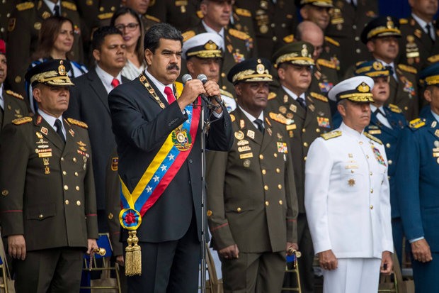Tá»ng thá»ng Nicolas Maduro thoÃ¡t cháº¿t trong vá»¥ Ã¡m sÃ¡t báº¥t thÃ nh. áº¢nh: Getty Images