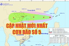 Cập nhật mới nhất bão số 5 Barijat chiều 11.09: Có khả năng mạnh thêm, giật cấp 11
