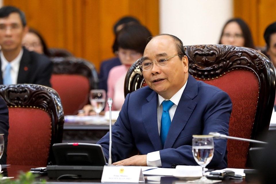 Thủ tướng Nguyễn Xuân Phúc. Ảnh: Sơn Tùng.
