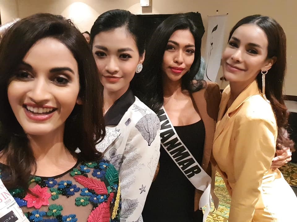 Đại diện Việt Nam nhanh chóng hòa nhập với các thí sinh khác. Ảnh: MIG.