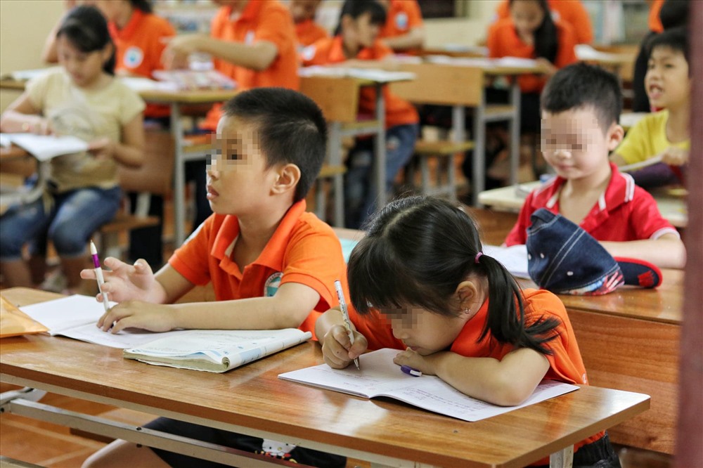 Cô Hòa thường xuyên tổ chức các buổi học ngoại khóa cho học sinh của mình.