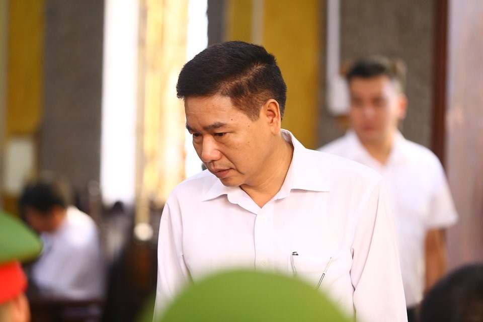 Ông Trần Xuân Yến tại tòa. Ảnh: N.C