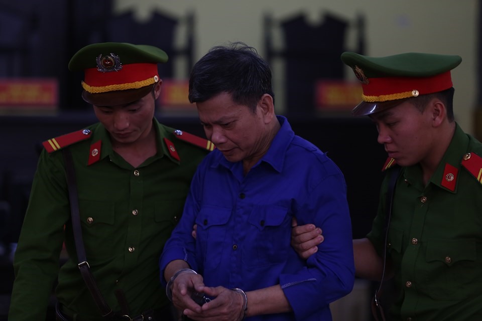 Bị cáo Lò Văn Huynh. Ảnh: C.N