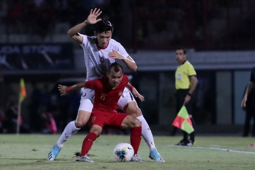 Đoàn Văn Hậu hoàn thành nhiệm vụ cả 2 trận đấu vòng loại World Cup 2022. Ảnh: Minh Tùng
