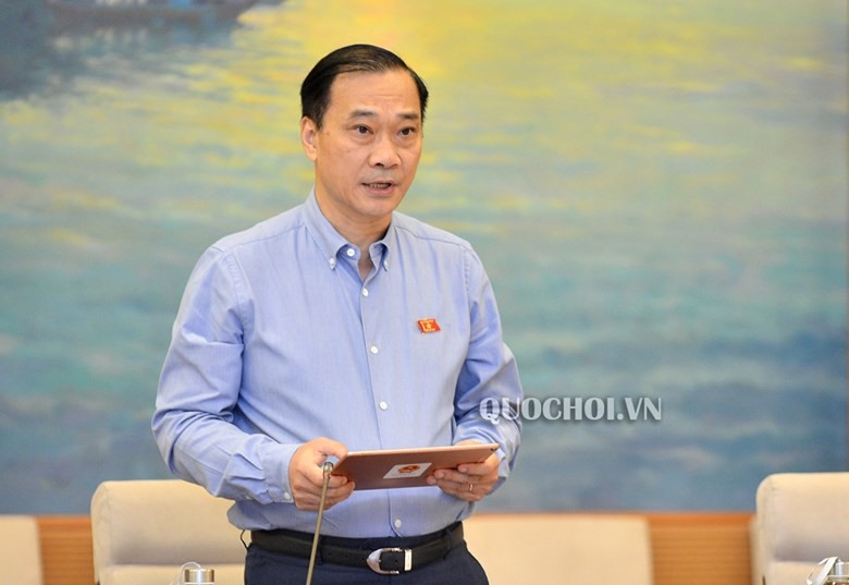 Chủ nhiệm Uỷ ban Kinh tế Vũ Hồng Thanh. Ảnh: Quochoi.vn