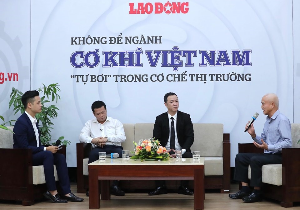 - Ông Nguyễn Chi Sáng, Phó Chủ tịch, Tổng thư ký Hiệp hội Doanh nghiệp Cơ khí Việt Nam (VAMI). Ảnh: Sơn Tùng
