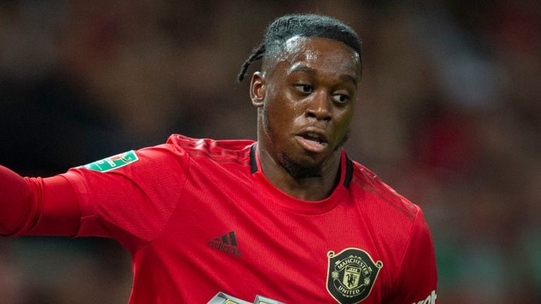Wan-Bissaka thường được đá chính trong đội hình Man United trước khi gặp chấn thương. Ảnh: Sky Sports.