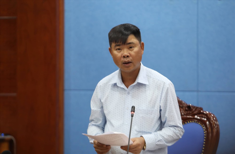 Ông Nguyễn Hoàng Thư, Giám đốc Sở Thông tin Truyền thông Hoà Bình. Ảnh: Tô Thế