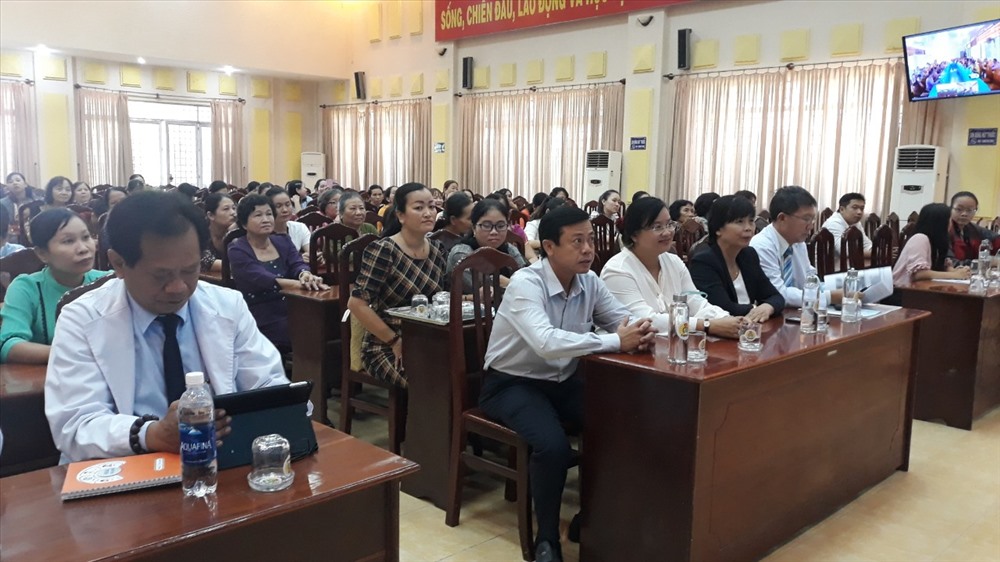 Quang cảnh chương trình hội nghị