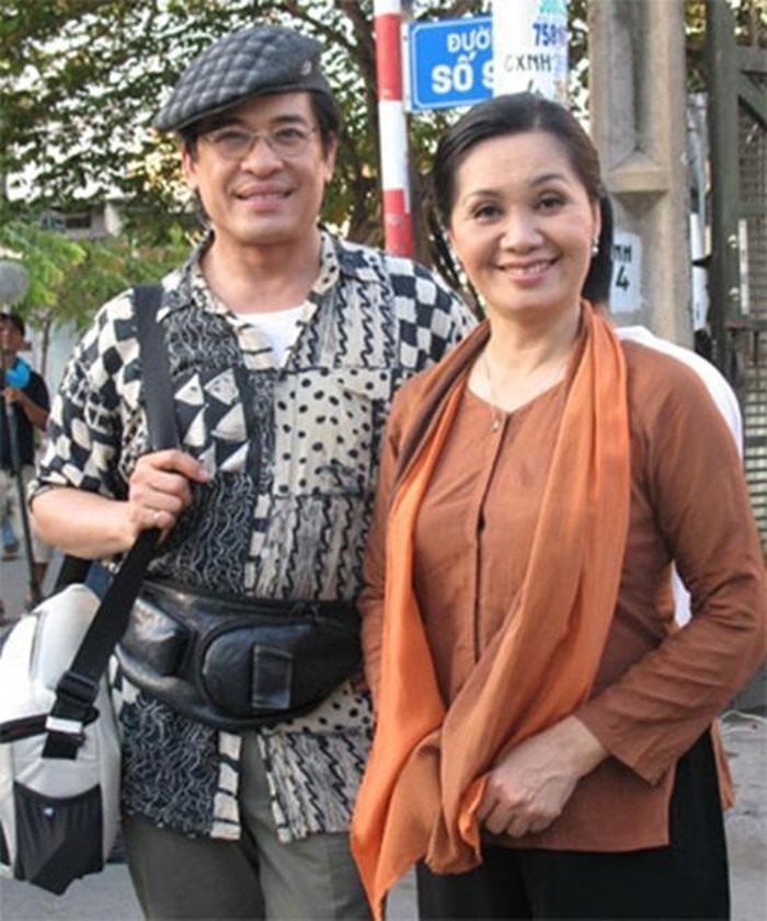 Nghệ sĩ Thanh Bạch và Xuân Hương từng một thời hạnh phúc. Ảnh: ST