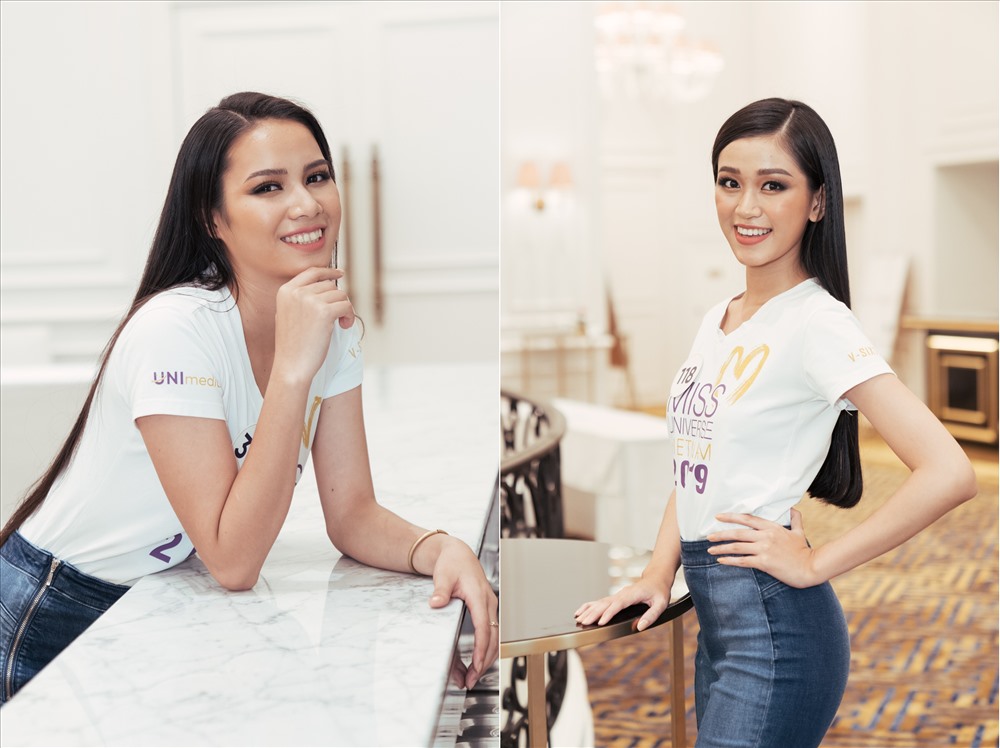 Tiếp theo là đồng hương của hoa hậu H'Hen Niê, hai thí sinh H’Lida Niê Cao (SBD 118) và H’Luai Hwing (SBD 319). Trong đó, H’Luai Hwing (SBD 319) là nhân tố gây nhiều sự quan tâm của khán giả khi được H'Hen Niê tặng giày để cổ vũ đi thi. Ảnh: MUVN.