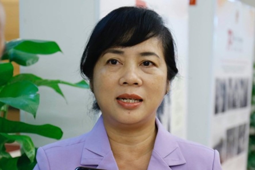Bà Trần Kim Yến - bí thư Quận ủy quận 1. Ảnh: Ngọc Thắng