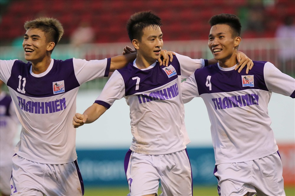 U21 Hà Nội lần thứ 5 vô địch giải U21 Quốc gia, san bằng kỉ lục của U21 Sông Lam Nghệ An. Ảnh: Khả Hòa