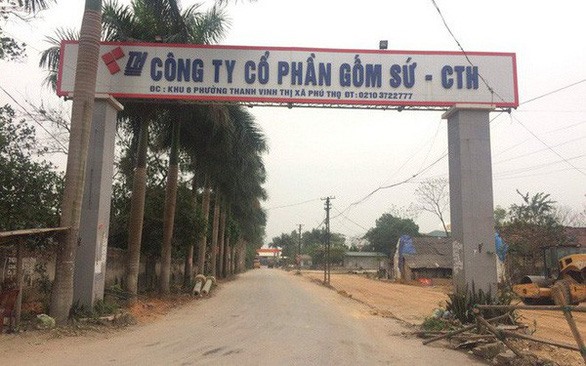 Công ty Gốm sứ Thanh Hà. Ảnh: T.H