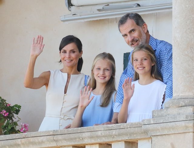 Vua Tây Ban Nha Felipe VI. Trong ảnh là ông cùng gia đình. Ảnh: Getty.