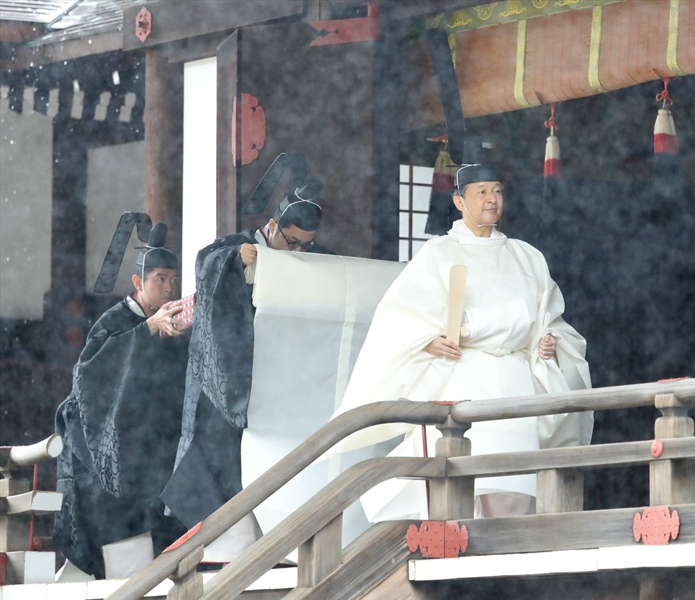 Nhật hoàng Naruhito. Ảnh: Jiji.