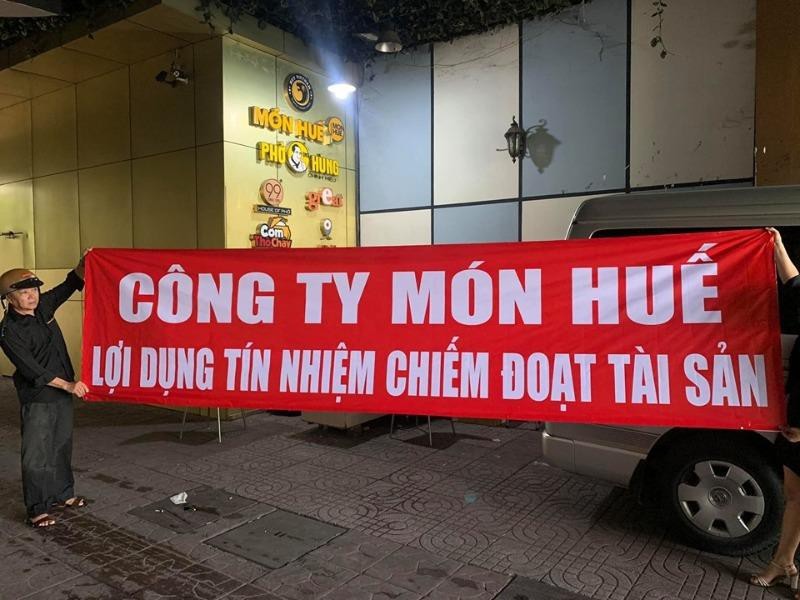 Món Huế đang bị tố nợ tiền rất nhiều nhà cung cấp