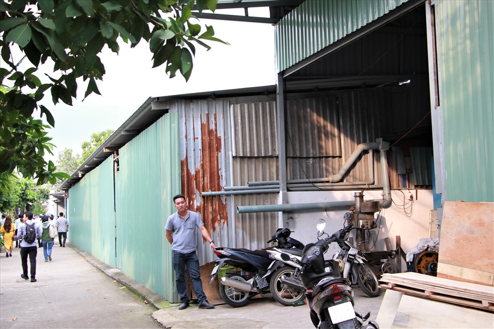 Công trình xây dựng không phép của ông Lê Hữu Thành, Phó Chủ tịch HĐND quận Thủ Đức. Ảnh: M.Q