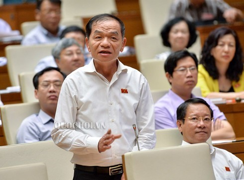 Đại biểu Lê Thanh Vân. Ảnh quochoi.vn.