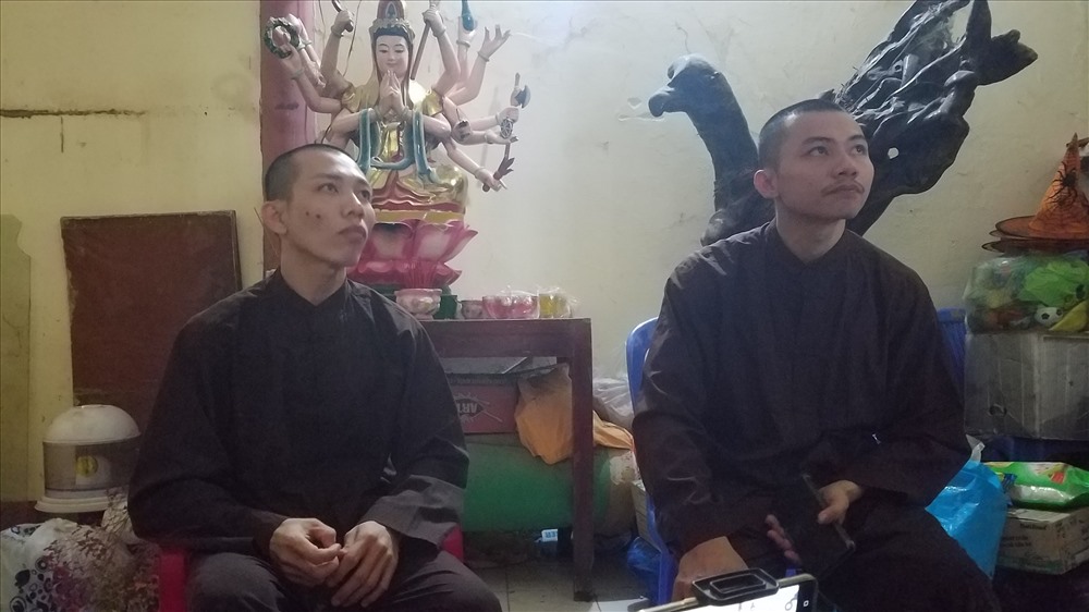 Những người tu tại tịnh thất Bồng Lai kể lại sự việc