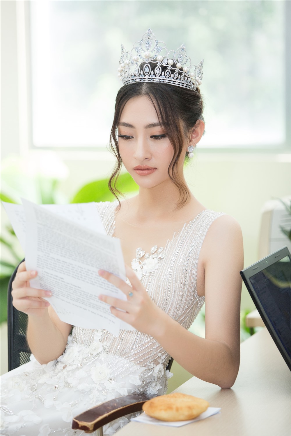 Với vai trò đại sứ, Hoa hậu Lương Thuỳ Linh hy vọng có thể giúp lan toả những hình ảnh đẹp và thông điệp tích cực của festival đi xa hơn. Ảnh: