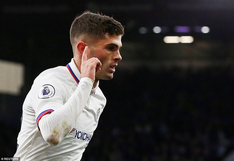 Pulisic chơi một trong những trận đấu hay nhất sự nghiệp. Ảnh: Reuters & Getty.