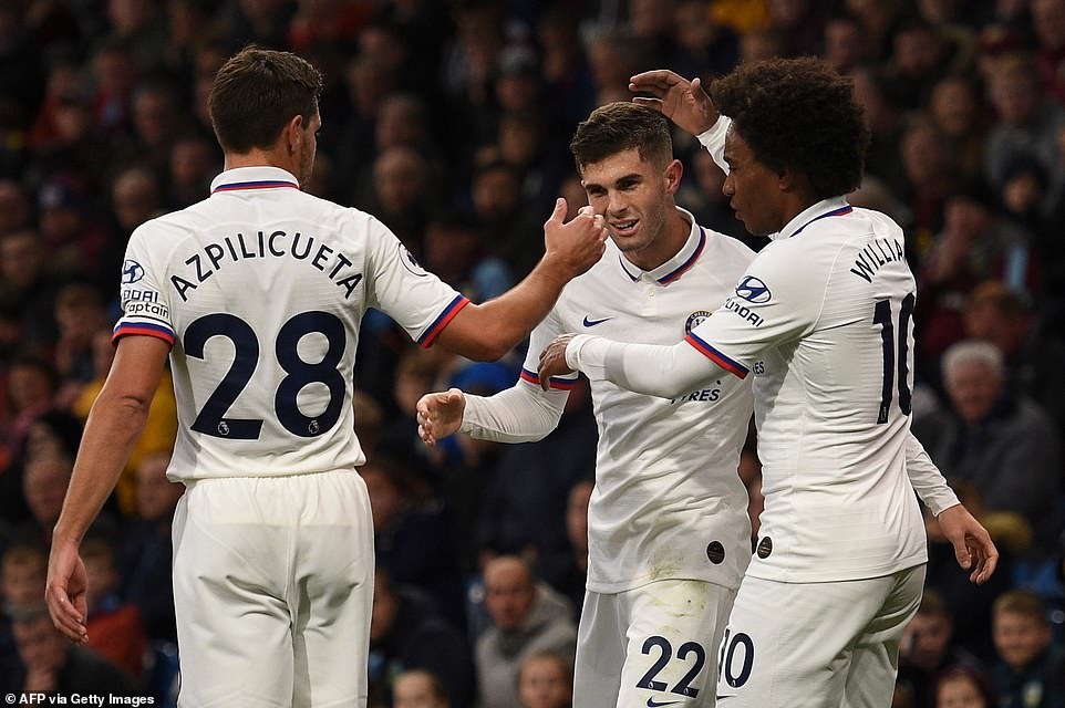Pulisic chơi một trong những trận đấu hay nhất sự nghiệp. Ảnh: Reuters & Getty.