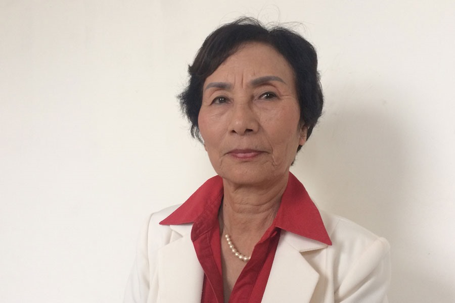 PGS-TS Bùi Thị An - nguyên Đại biểu Quốc hội khóa XIII đoàn Hà Nội. Ảnh: QUẾ CHI