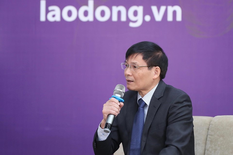 Ông Trương Văn Cẩm - Phó Chủ tịch kiêm Tổng Thư ký Hiệp hội Dệt may Việt Nam. Ảnh: Sơn Tùng