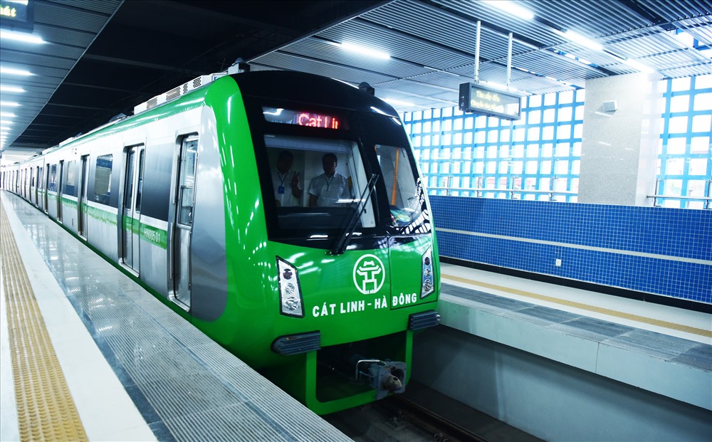 Dự án Cát Linh - Hà Đông sẽ vận hành thử toàn hệ thống 20 ngày theo tiêu chuẩn thiết kế để phục vụ đánh giá, nghiệm thu dự án. Ảnh: TÔ THẾ
