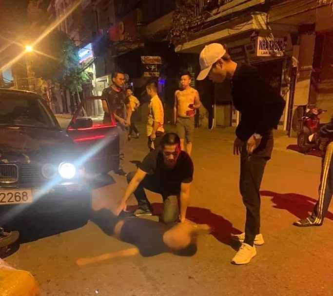 Hiện trường sự việc. Ảnh: V.C