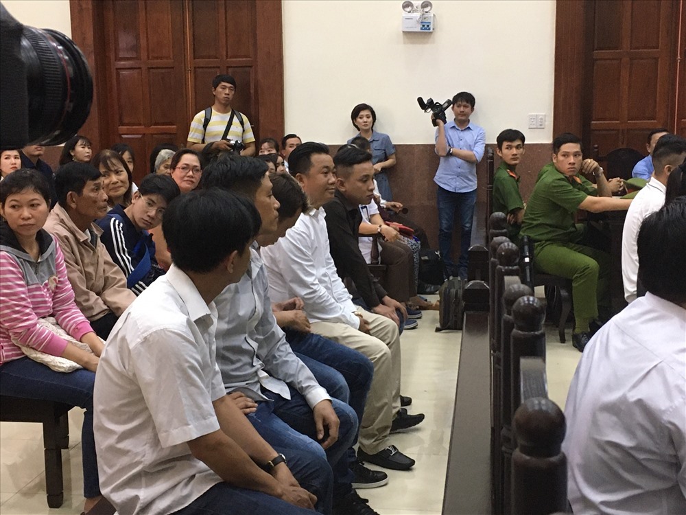 Nhóm đối tượng gây ra vụ truy sát ông Chiêm Quốc Thái