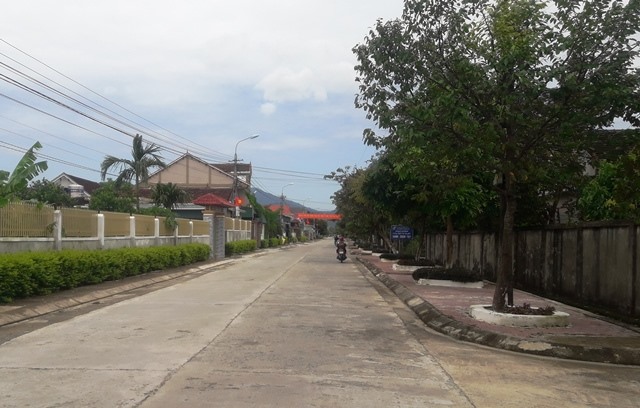 Một góc xã Thiên Lộc, nơi có đến 5 gia đình trình báo con mất tích ở nước ngoài. Ảnh: Trần Tuấn