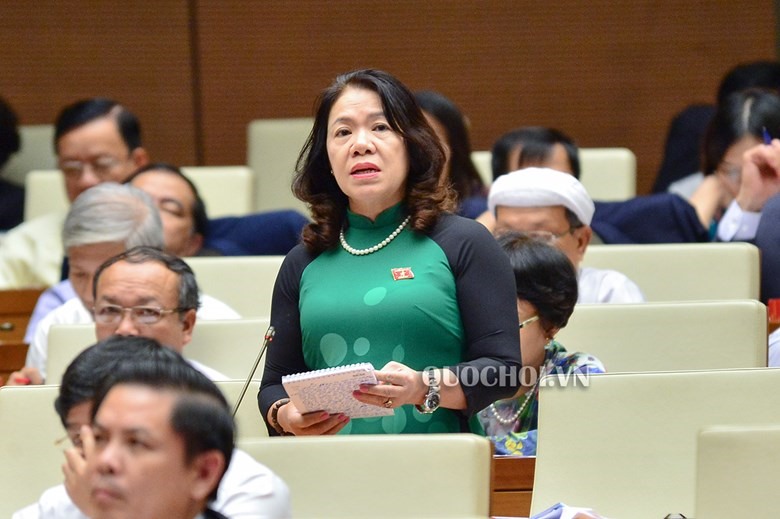 Đại biểu Quốc hội Nguyễn Thị Xuân Thu, Đoàn Đại biểu Quốc hội tỉnh Khánh Hòa.