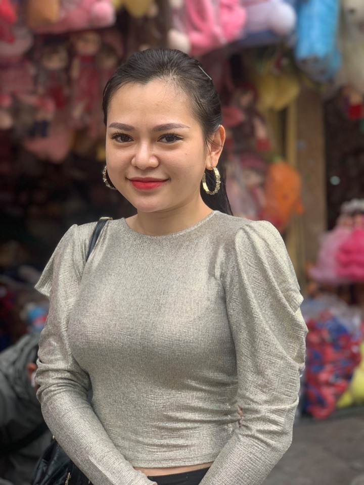 Chị Trang Nhung. Ảnh: H.Đ