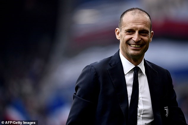 Max Allegri. Ảnh: Getty.