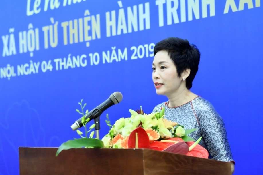 Ban lãnh đạo Quỹ thông tin, trao đổi về định hướng hoạt động trong thời gian tới. Ảnh: NCB