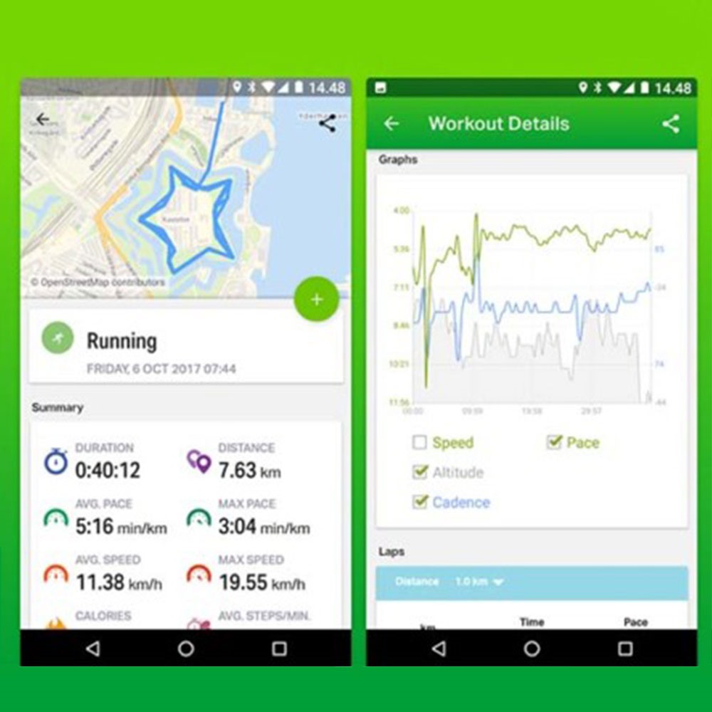 Ứng dụng chạy bộ Endomondo