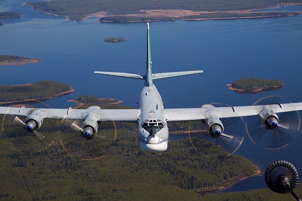 Oanh tạc cơ Tupolev Tu-95MS. Ảnh: Sputnik.