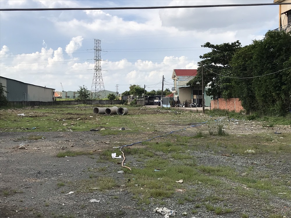Dự án vẫn là bãi đất trống