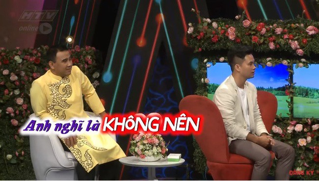 Chương trình “Bạn muốn hẹn hò” tập mới nhất. Ảnh cắt từ clip
