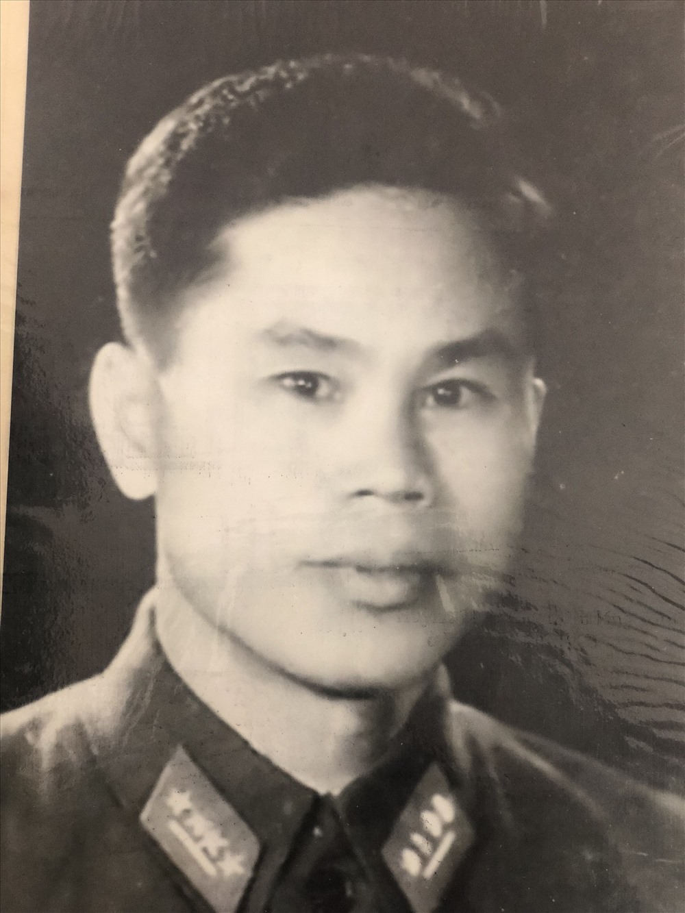 Đại tá Hoàng Thúc Cẩn năm xưa. Ảnh: GĐCC