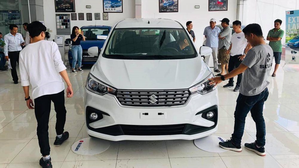 Suzuki Ertiga là xe 7 chỗ rẻ nhất Việt Nam hiện nay. Ảnh BD.