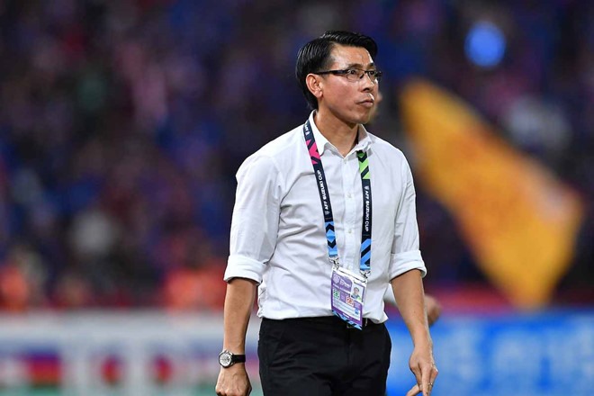 HLV Tan Cheng Hoe muốn “đổi vận” ở Mỹ Đình. Ảnh: FAM