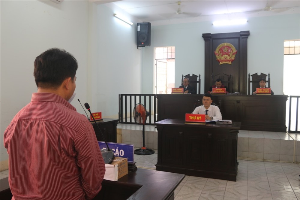 Bị cáo Sáng thừa nhận hành vi ngâm hoá chất vào củ cải