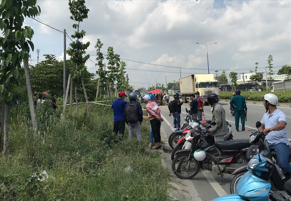 Khu vực xảy ra vụ việc không có nhà dân. Ảnh: AX