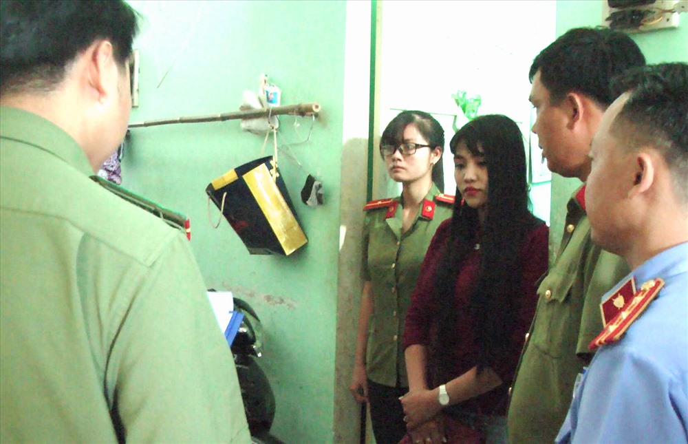 Lê Thị Mỹ Duyên bị cơ quan điều tra tạm giữ. Ảnh: CACC