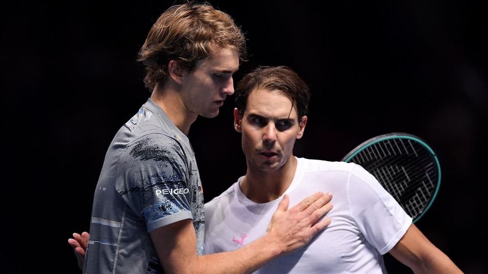 Chấn thương khiến Nadal thất thủ trước Zverev. Ảnh: Getty.
