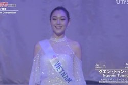 Á hậu Tường San xuất sắc lọt top 8 Miss International 2019